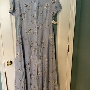 Together Light Blue Floral Dress